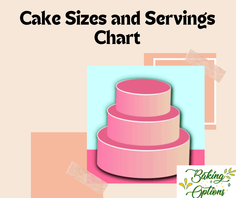 Cake Sizes and Servings Chart