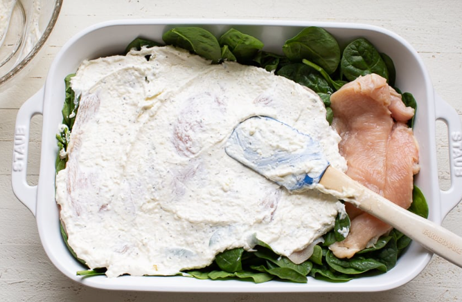 How to Store Chicken and Spinach Casserole