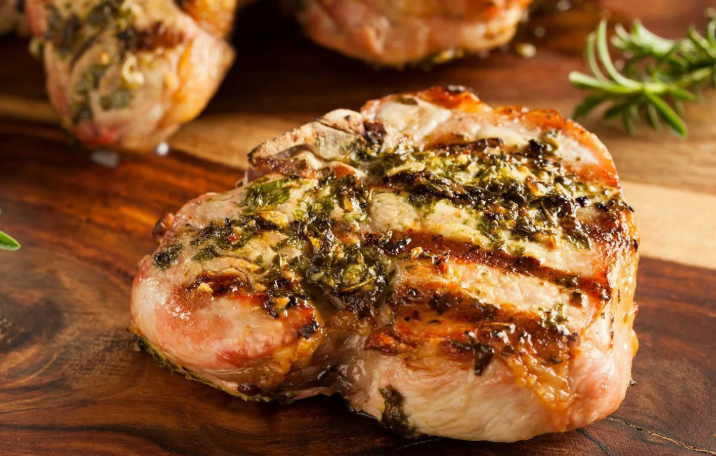 What are Lemon Garlic Grilled Pork Chops?