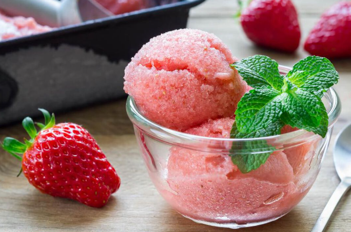 Strawberry Sorbet