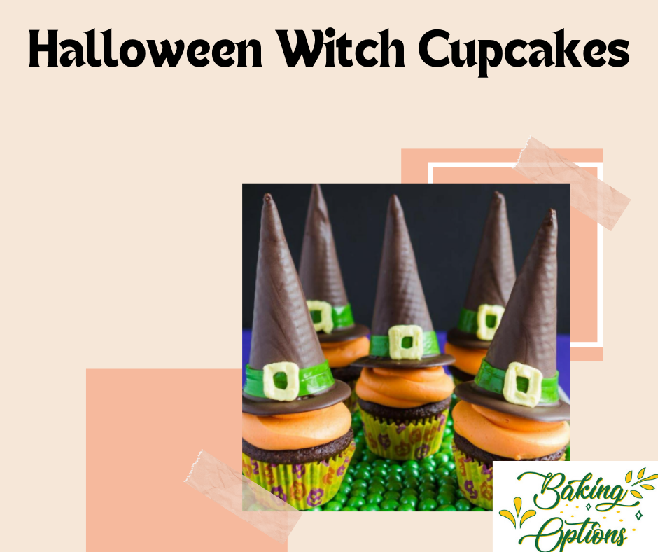 Halloween Witch Cupcakes