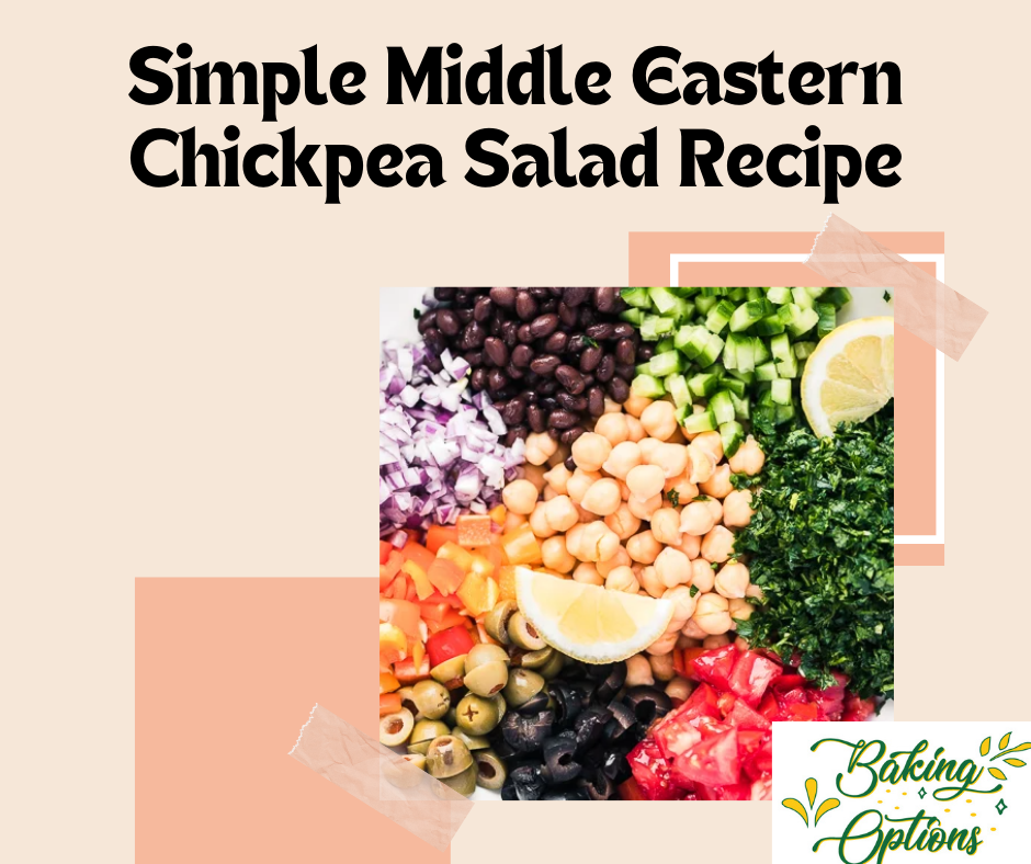 Simple Middle Eastern Chickpea Salad Recipe