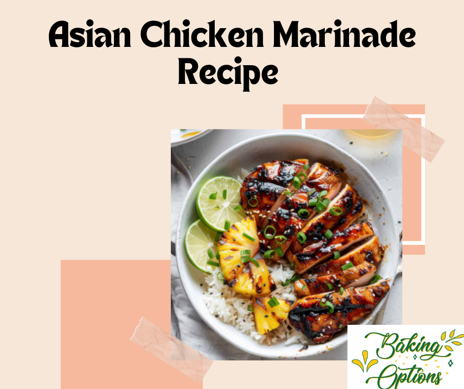 Asian Chicken Marinade Recipe