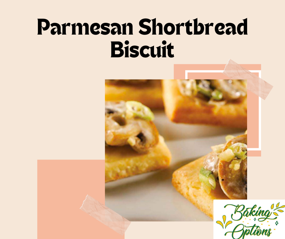 Parmesan Shortbread Biscuit