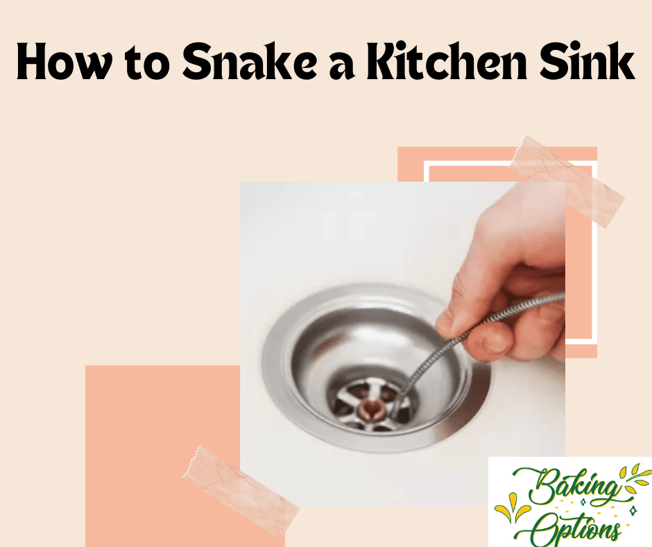 How to Snake a Kitchen Sink